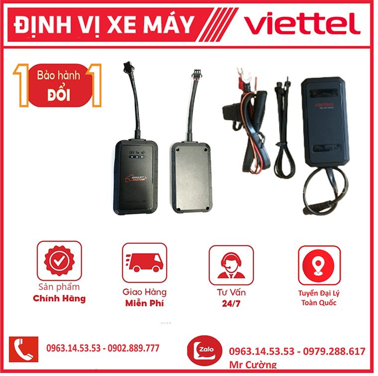 Định vị xe máy Viettel