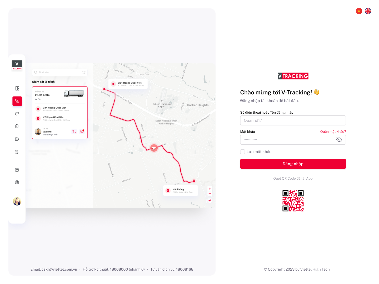 Hướng dẫn sử dụng VTracking Viettel - Hướng dẫn sử dụng
