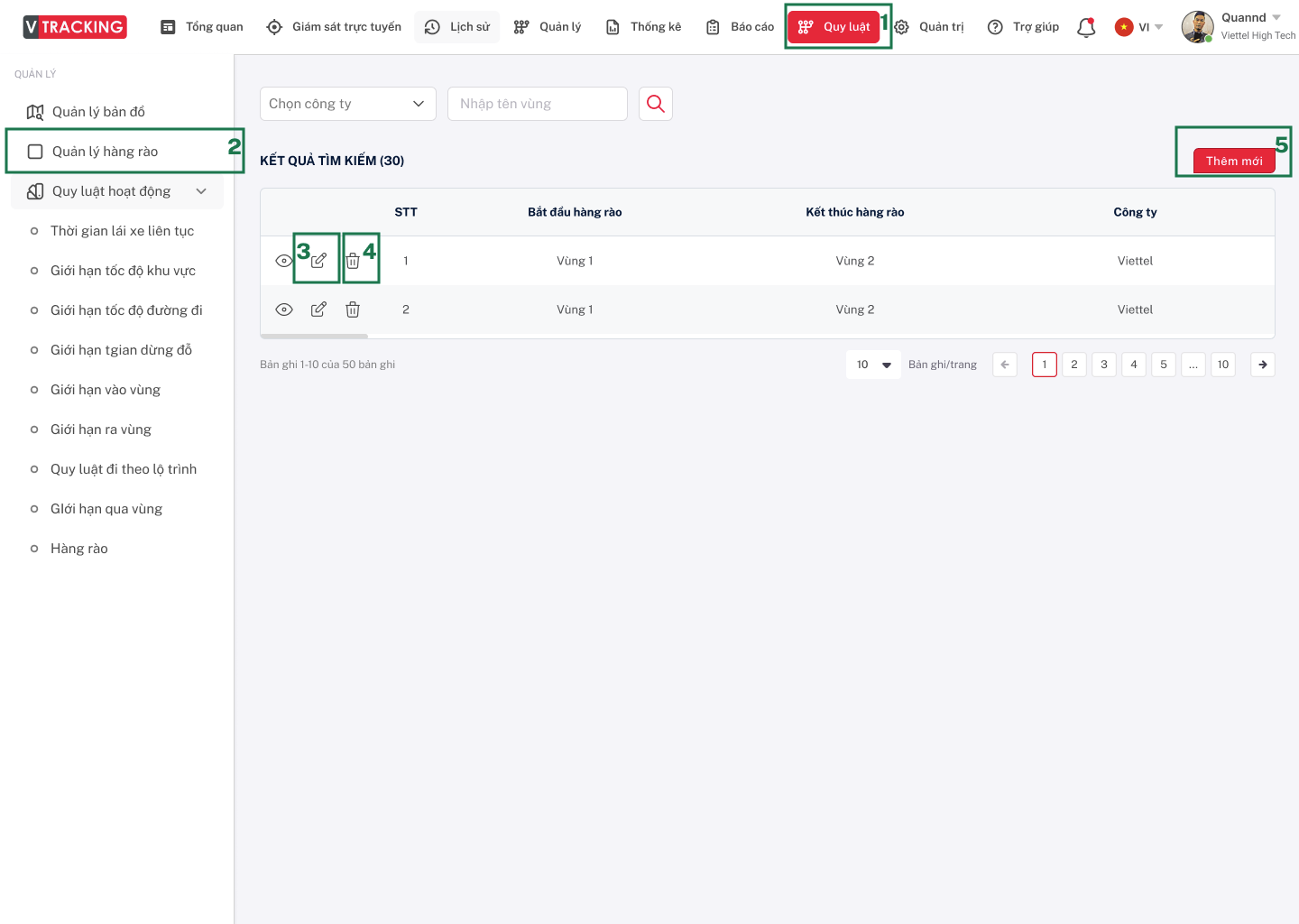 Hướng dẫn sử dụng VTracking Viettel - Hướng dẫn sử dụng