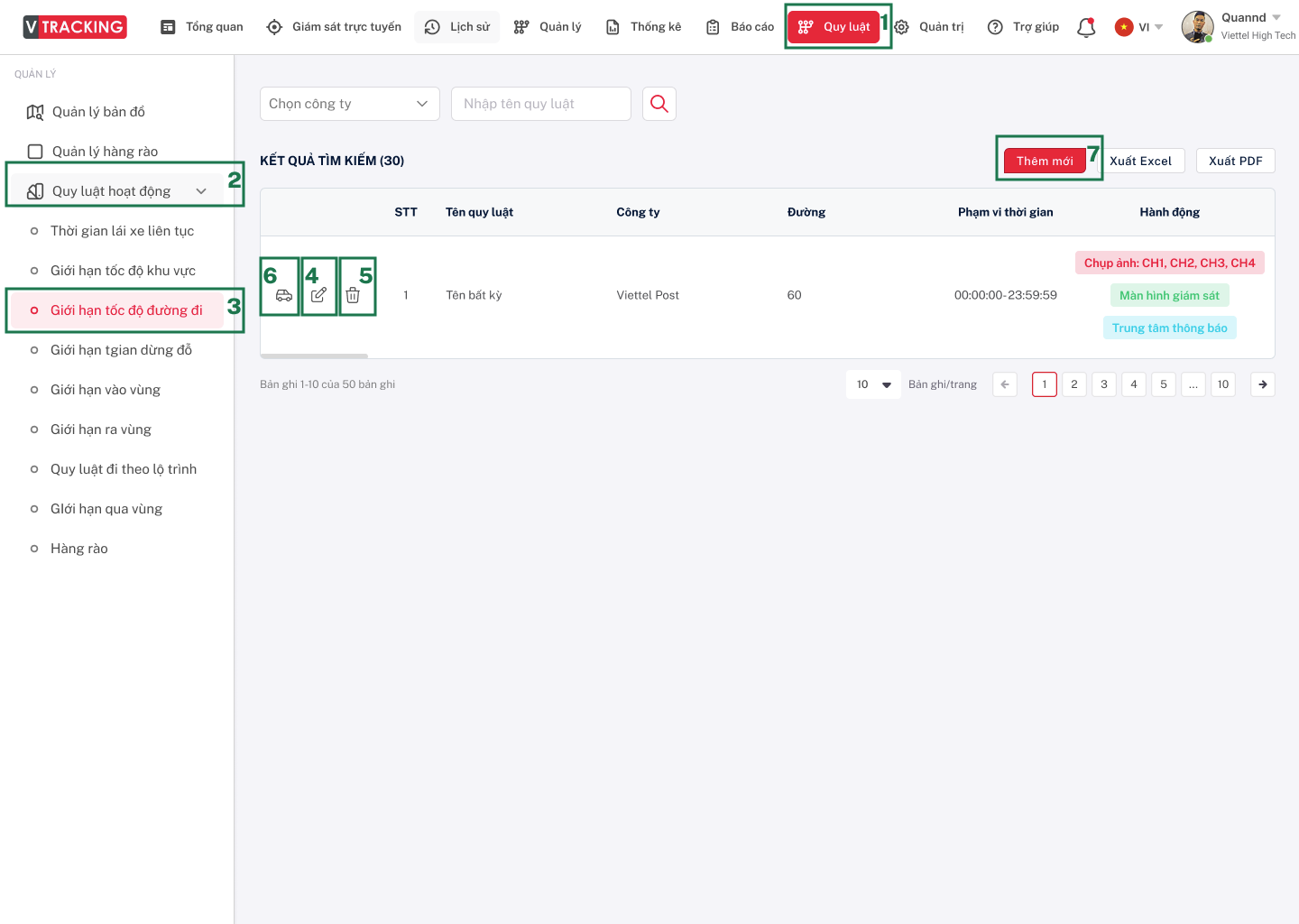 Hướng dẫn sử dụng VTracking Viettel - Hướng dẫn sử dụng