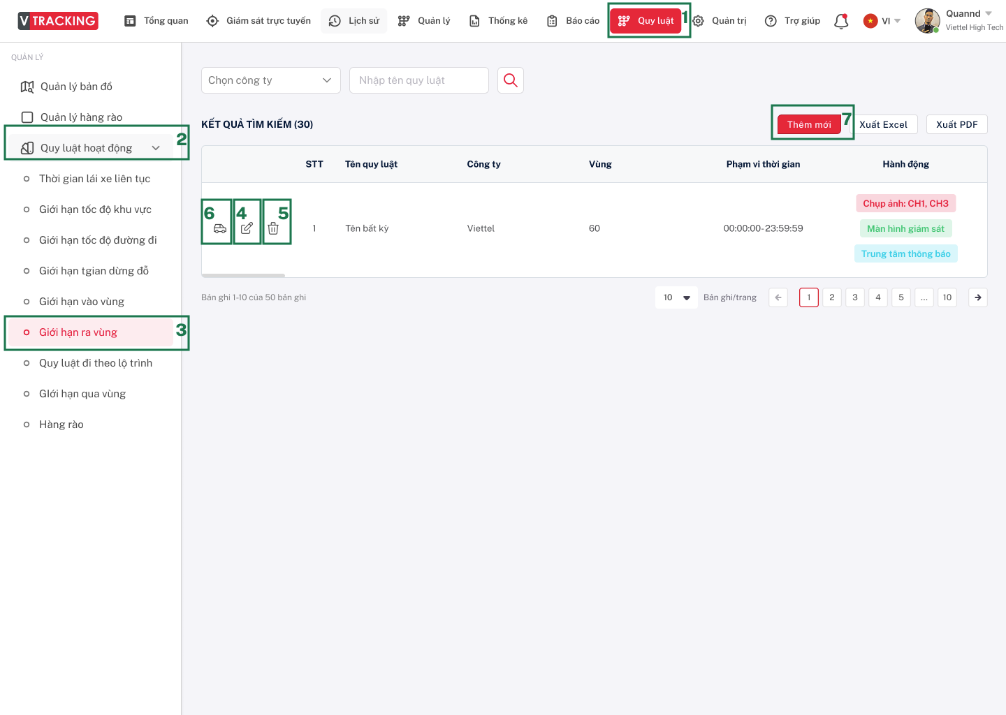Hướng dẫn sử dụng VTracking Viettel - Hướng dẫn sử dụng