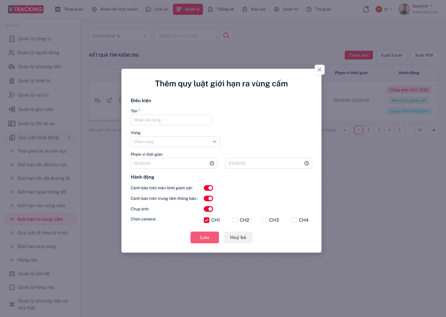Hướng dẫn sử dụng VTracking Viettel - Hướng dẫn sử dụng