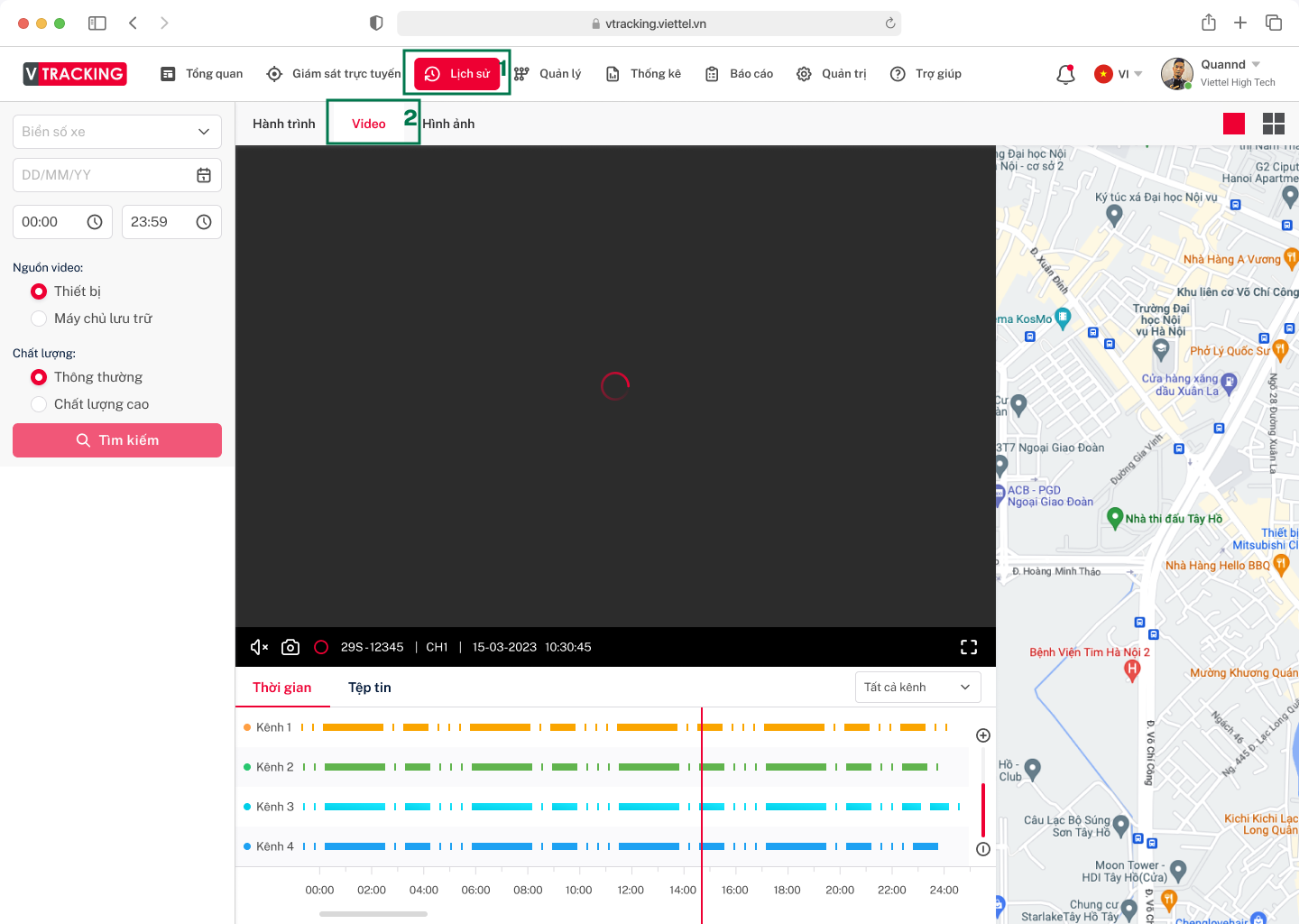 Hướng dẫn sử dụng VTracking Viettel - Hướng dẫn sử dụng