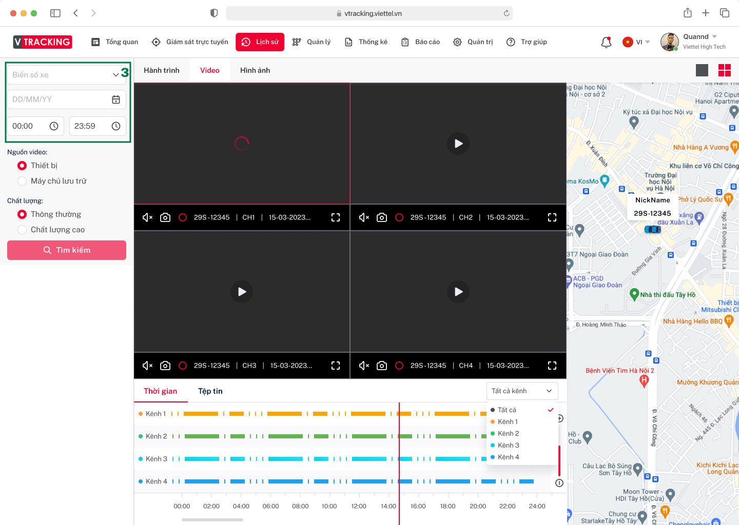 Hướng dẫn sử dụng VTracking Viettel - Hướng dẫn sử dụng