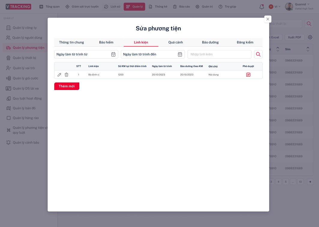 Hướng dẫn sử dụng VTracking Viettel - Hướng dẫn sử dụng