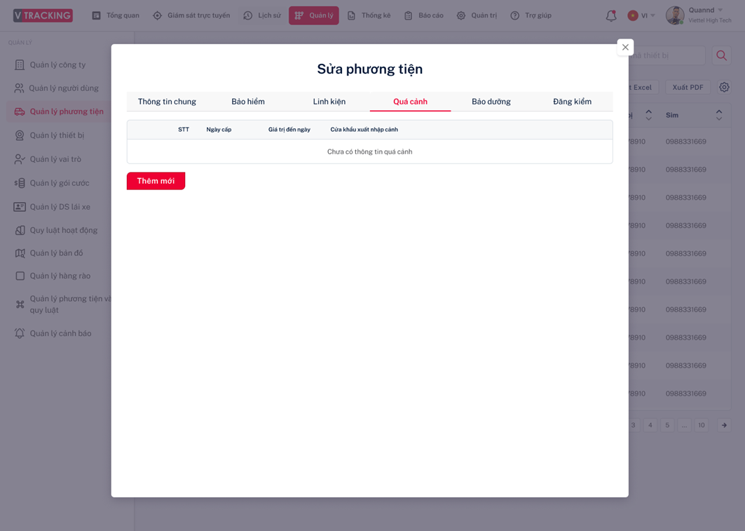 Hướng dẫn sử dụng VTracking Viettel - Hướng dẫn sử dụng