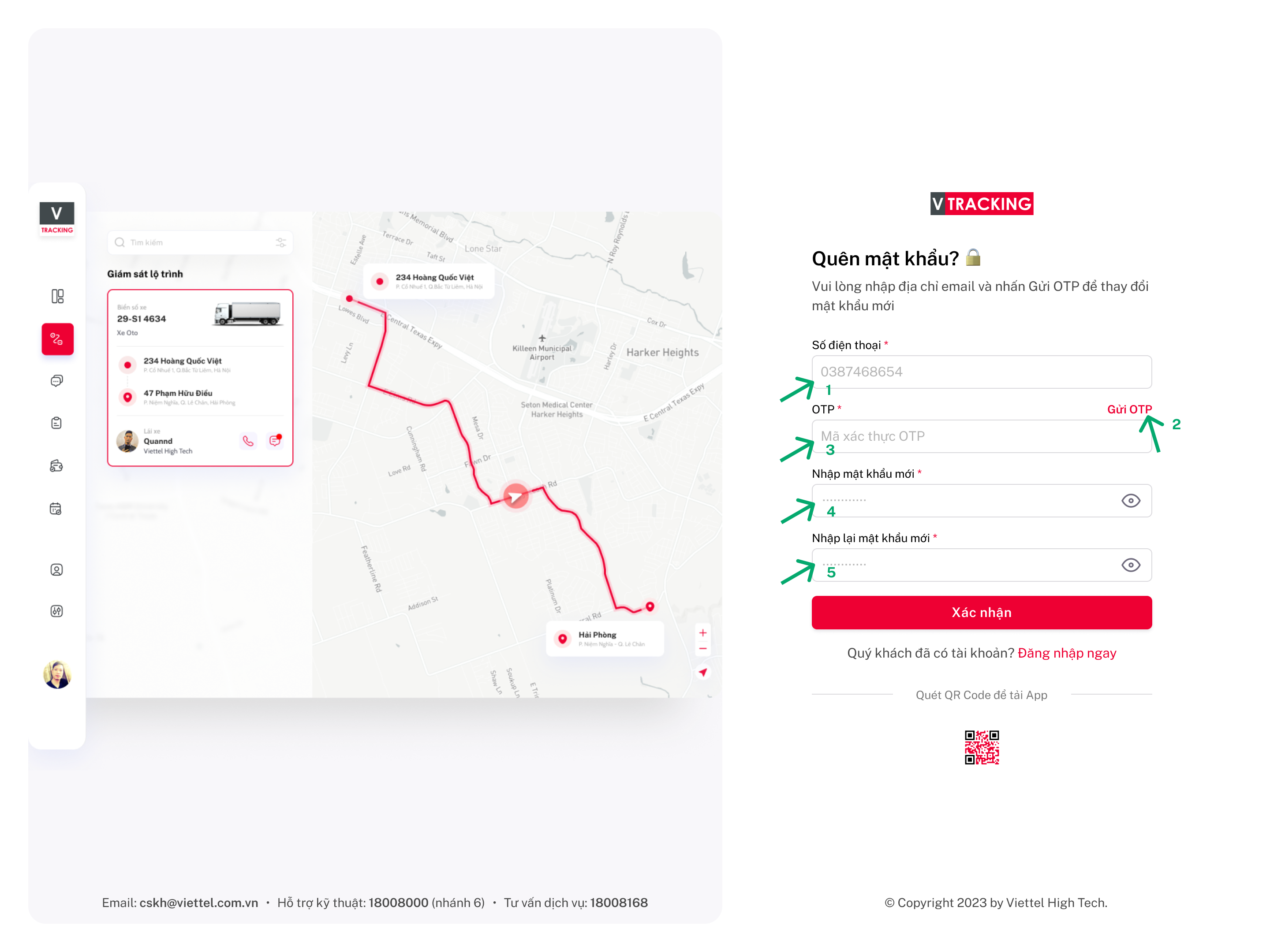 Hướng dẫn sử dụng VTracking Viettel - Hướng dẫn sử dụng