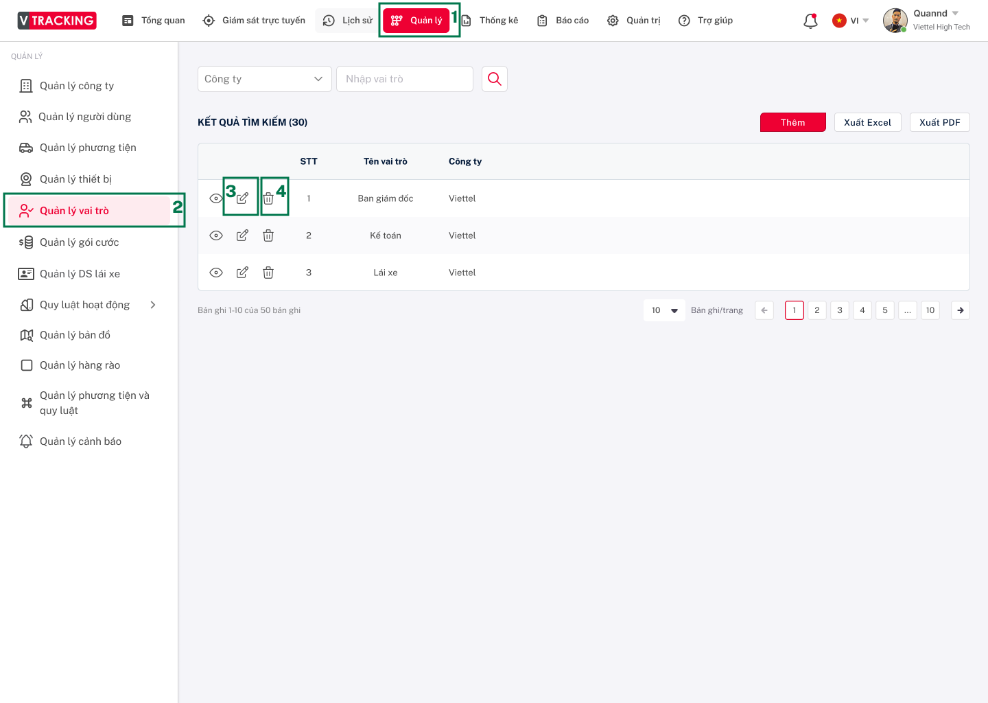 Hướng dẫn sử dụng VTracking Viettel - Hướng dẫn sử dụng